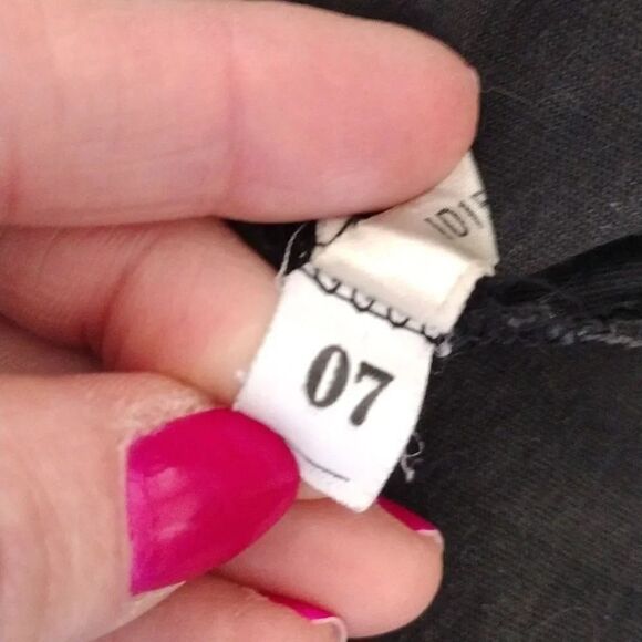 Victoria's Secret Vntg Black White Paisley Print Long Robe with Pockets Large - Picture 17 of 17